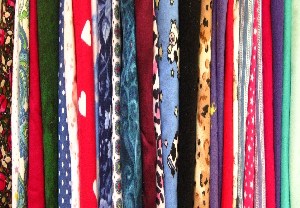 some flannelette fabric