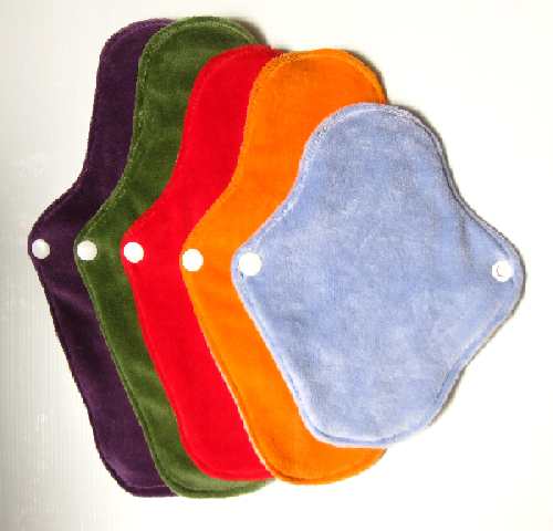 another example of a velour topped set of pads